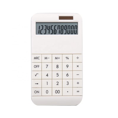 12-digits Electronic Plastic Calculator with Solar Power