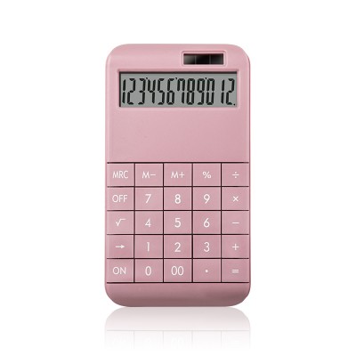 FACTORY SALE 12 digits colorful costumed calculator / digits electronic calculator / min calculator